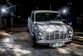 Morris Mini: компактный пикапчик, востановленный в Таиланде
