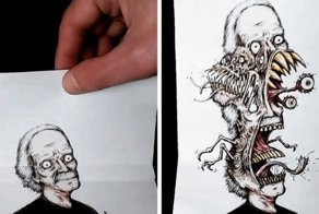 Невинные на первый взгляд рисунки, которые способны напугать