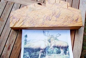 Шедевр из деревянного бруска