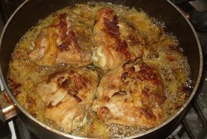 Курочка по-особому. такая вкуснятина, что оторваться невозможно!