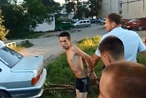 В Пермском крае очевидцы ловили пьяного лихача вместе с полицейскими