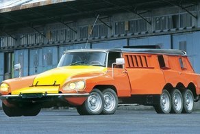 Citroën DS PLR Michelin — монстр-сороконожка