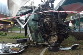 В Аргентине подросток выжил, вылетев с эстакады на огромной скорости
