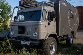 Внедорожный автодом на базе ГАЗ-66