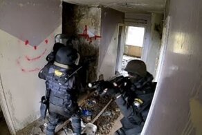 Пейнтболисты против спецназа МВД