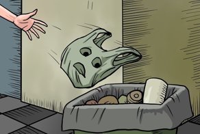 Что происходит с пластиковым пакетом после «смерти»