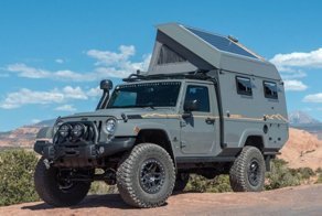 Дом на колесах повышенной проходимости из внедорожника Jeep Wrangler