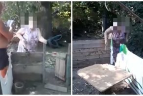 Сломала стереотипы. Бабушка разгромила детскую площадку ради автостоянки