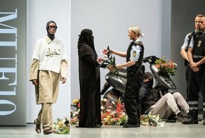 Датские модели вышли на подиум в хиджабах в поддержку мусульманок