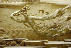 Искусство резки по дереву мастеров из Донг Янга