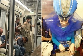 Мода российского метро: фрики из подземки. Возможно, ваши фото уже внутри!