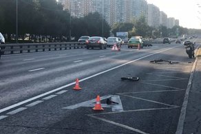 Авария дня. Мотоциклист насмерть сбил велосипедиста