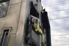 В США самоубийца влетел в кабину машиниста