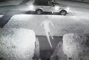 Видео: "Голый ниндзя" защитил свою машину от вора