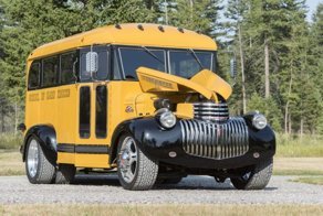 The Magic Bus: модифицированный школьный автобус Chevrolet 1941 года