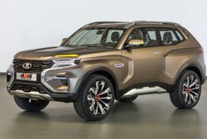 Концепт Lada 4х4 Vision - Нива из будущего