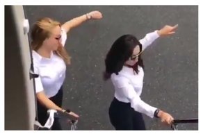 Девушка-пилот выпрыгнула из самолета ради челленджа: видео