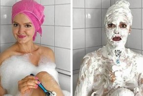 Немка показывает, как на самом деле выглядят идеальные инстаграм-фото