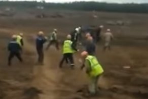 Массовая драка китайских рабочих на стройке в Хабаровском крае