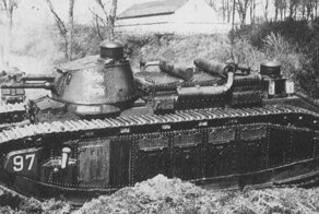 Char 2C: сверхтяжелый бесполезный француз