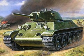 Легендарная "тридцатьчетвёрка", Советский танк Т-34 - самый знаменитый танк Второй мировой войны
