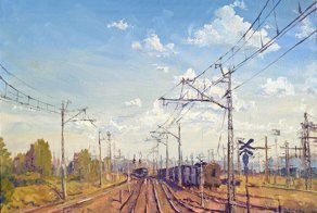 Живопись под стук колёс