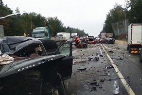 Авария дня. Страшная авария на Минском шоссе