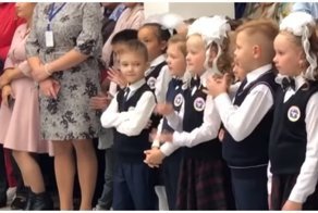 Позитивный первоклассник из Павлодара зажег на Дне знаний