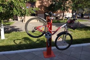 Вандалы за сутки разорили станцию техобслуживания велосипедов в Самаре