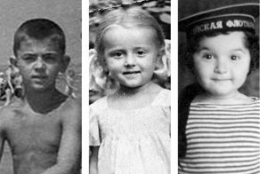 Знаменитости в детстве. Фото из домашних архивов