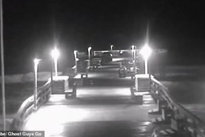 Во время урагана в США на камеру попал призрак, о котором ходят легенды