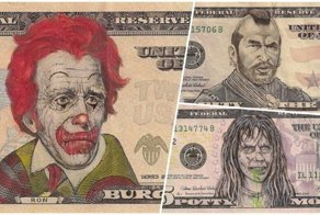 Доллары с портретами известных людей, которые выглядят гораздо лучше оригиналов