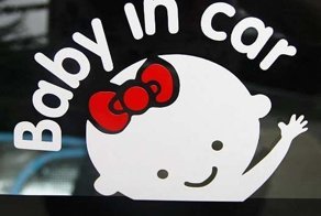 ГИБДД вводит новую наклейку на заднее стекло машины