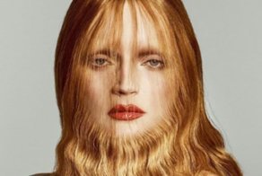 Бородатая модель: итальянский Vogue снова шокировал публику