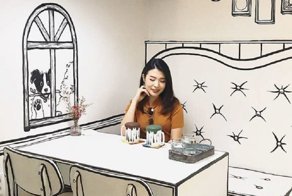 Кафе в Сеуле дарит возможность почувствовать себя героем комикса