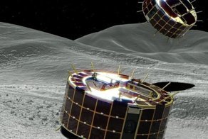 Японские роверы успешно сели на поверхность астероида и прислали первые фотографии