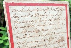 Семейная реликвия скрывала древнее любовное послание