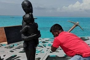На Мальдивах по приказу властей разрушили уникальную галерею скульптур