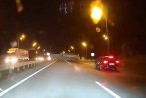 Авария дня. Фольксваген на огромной скорости столкнулся с КамАЗом