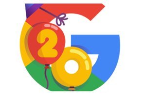 Google и дудл: компания празднует свой двадцатый день рождения
