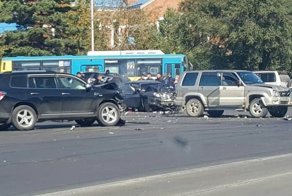 Авария дня. В Комсомольске-на-Амуре в ДТП пострадали журналисты