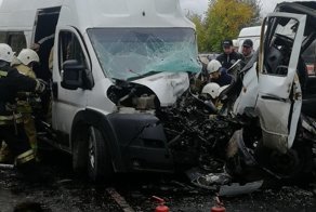 Авария дня. Уснул за рулем и устроил смертельное лобовое