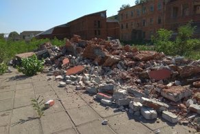 Снос памятника героям Великой Отечественной в Воронеже