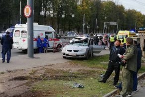 Мастерское исполнение: в Ярославле перевернулся Лансер