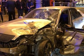 Авария дня. Спешка двух водителей обернулась серьезной аварией в Южно-Сахалинске