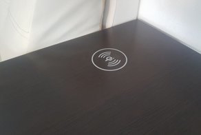 Беспроводная зарядка в мебели своими руками