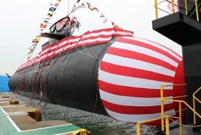 В Японии спущена на воду первая в мире неатомная подводная лодка с литиево-ионными батареями