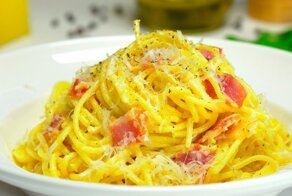 Настоящая ПАСТА КАРБОНАРА. Итальянская кухня