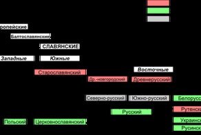 О родстве языков славянской группы