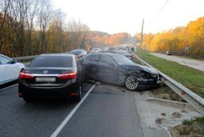 Авария дня. Массовое ДТП под Тулой устроил водитель BMW